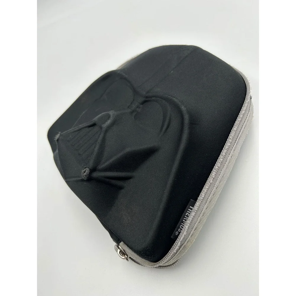 Star Wars Darth Vader 3D‎ Molded Thermos Lunch Box Black Insulated Bag 2000s